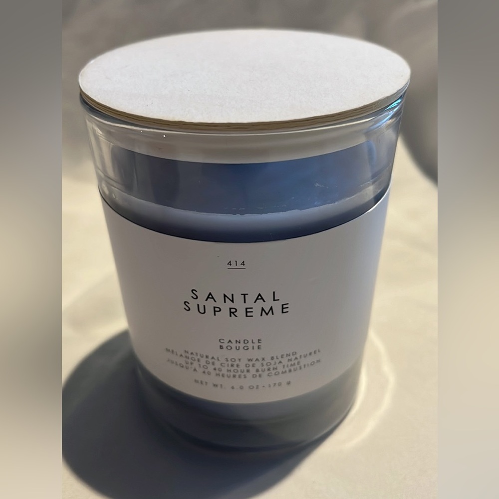 Gourmand Santal Supreme Candle Bougie | NWT